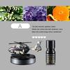 Car Perfume 1 Set Air Freshener Solar Rotating Solid Aromatherapy Helicopter Shape Fragrance Diffuser Ornament Automotive Decoration