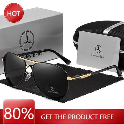 Autoaufkleber Mercedes Benz A B C E R V S-Klasse ML CLA CLS Vito Viano GLA GLC GLK GLS SLK Auto High-End Polarisierte Sonnenbrille Anti G