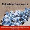 20/40PCS Rubber Car Vacuum Tyre Repair Nail Kit Screw In Car Tire Accessorie Tire Repair Plugs Mushroom Nails Tire Repair Nails