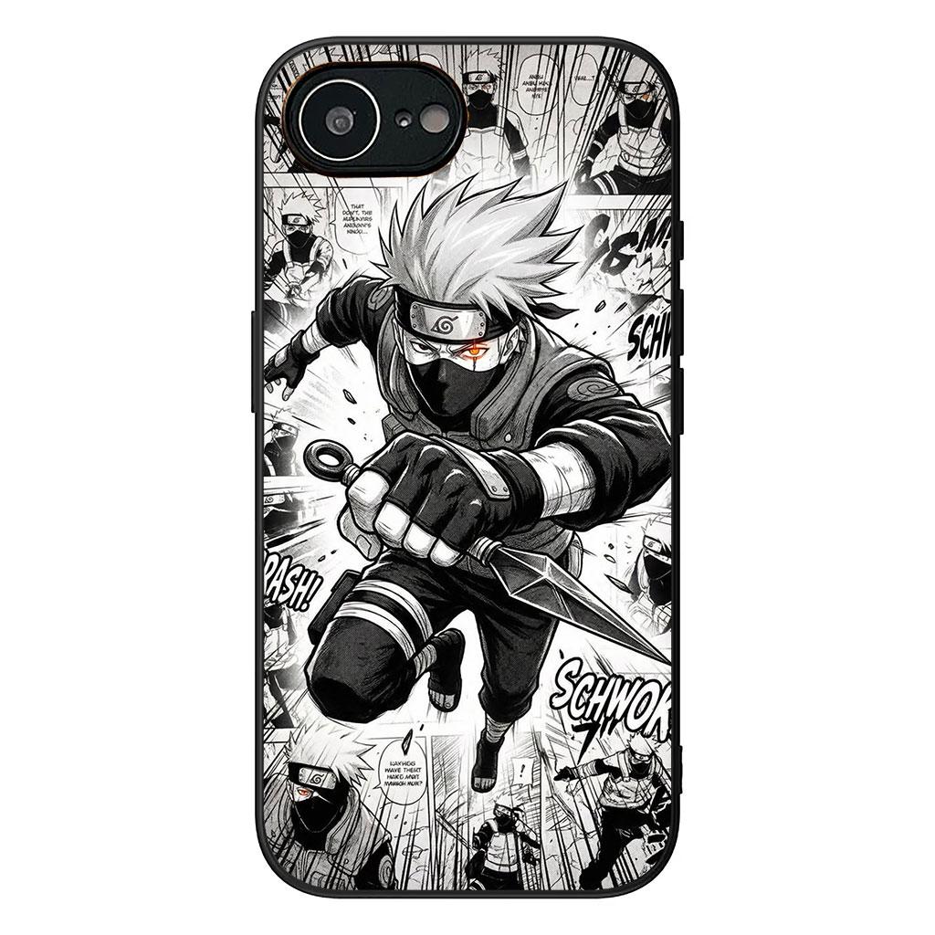 Cartoon Narutos Rock Lee Kakashi Case for Samsung Galaxy A25 A37 A57 A12 A14 A31 A41 A50 A51 A70 A71 A72 A21S M15 Note 20 9 8 10