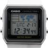 Casio A500wa 1df  A500wa 1  Digital Square Vintage Retro World Time Universal Metal Watch