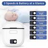 Electric Nail Clippers 3 In 1, Automatic Cutting and Grinding, with Nail Scraper, LED Display, USB Rechargeable, Safe for Babies, Kids, Adults less