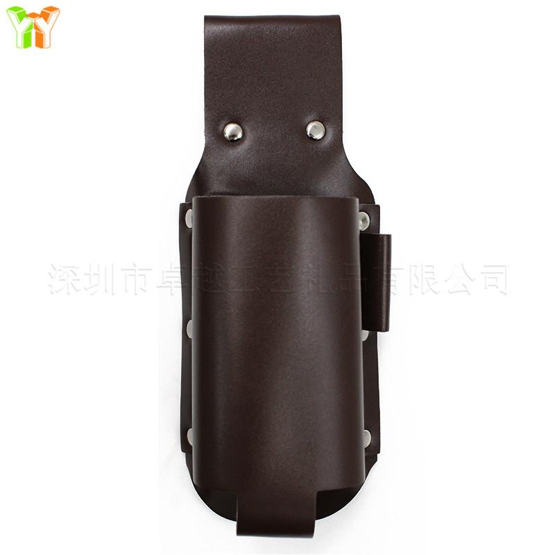 Leder Bierflaschenhalter, zum Umhängen an der Taille, Outdoor Camping Party Bierabdeckung, Bierabdeckung im Crossbody-Stil