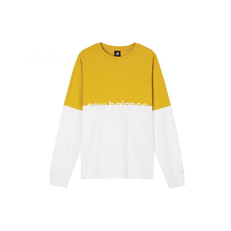 Мужская толстовка New Balance Athletics Pique Желтая Белая Мультиколор AMT01507-VGL XL