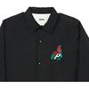 Palace Parrot Palace-3 Coach Jacket Black Unisex Outerwear P19JK003