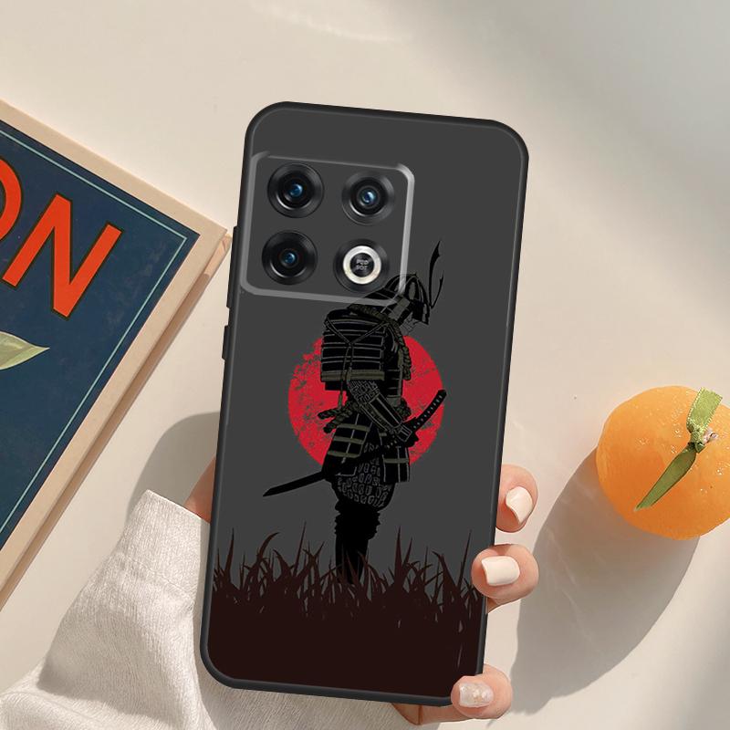 Japanese Samurai Warrior Case For OnePlus 15 13 12 11 13R 12R 10T 8T 13T OnePlus Nord 5 CE 3 2 4 Lite N20 N30 Cover