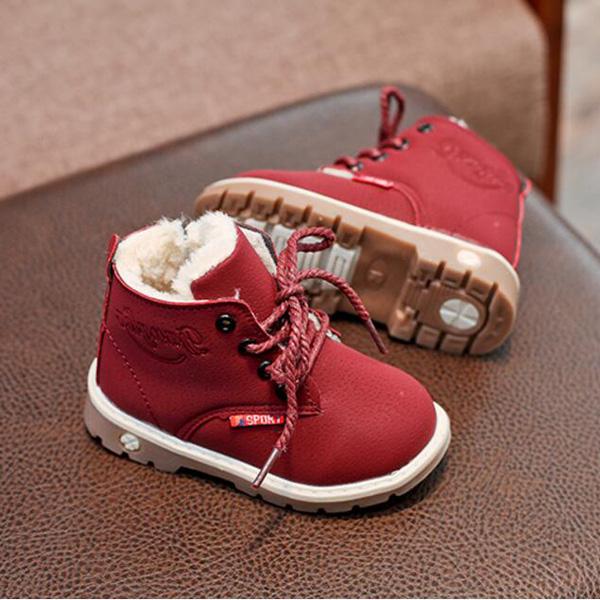 Водонепроницаемая детская зимняя обувь — фото 6