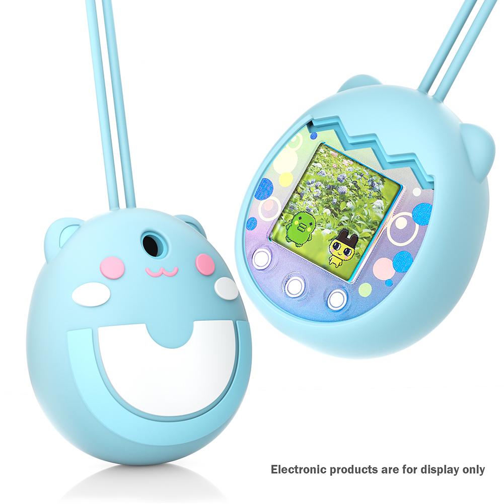 Husă electronică din silicon pentru animale de companie pentru Tamagotchi Pix Husă de protecție cu desene animate drăguț pentru mașină de joc pentru animale de companie Carcasă rezistentă la zgârieturi