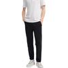 FILA Heritage Fashion Simple Basic Straight Casual Pants Men bottoms Black F11M438602F-BK