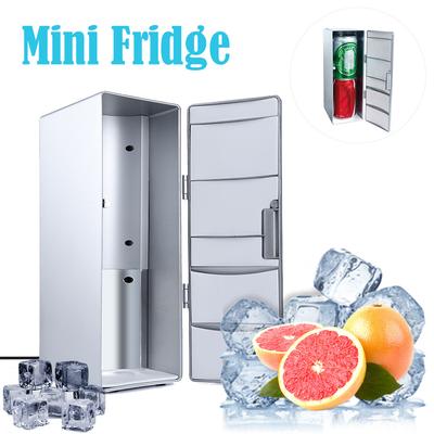 Portable USB Desktop Refrigerator Beverage Cooler Freezer Fridge