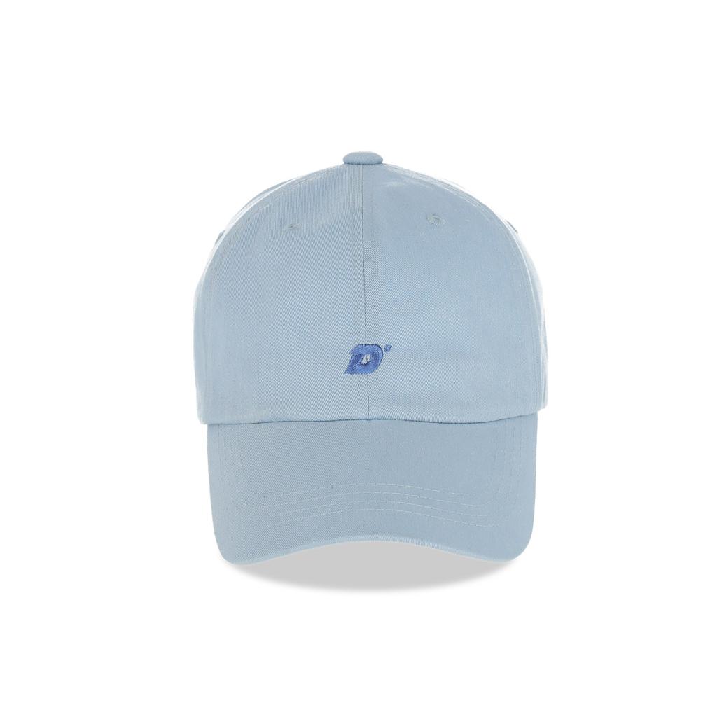DOLPHIN WAVE APPAREL Dolphin Initial Embroidery Ball Cap Light Blue