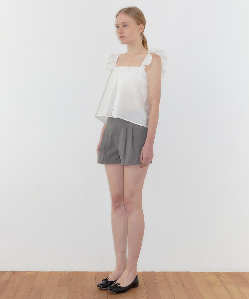 SINOON Double Tuck Shorts (Grey)
