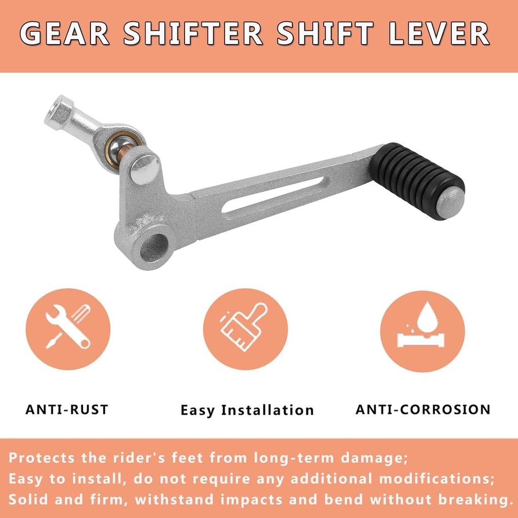 Motorcycle Gear Shifter Shift Lever Pedal Replacement for Kawasaki Z900 2017-2019 Z900 ABS 2017-2024 Z900 SE 2022 2024 CNC Aluminum Gear Shift Lever