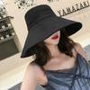 Cappelli da sole a tesa larga da 15 cm per donna, cappelli da sole estivi pieghevoli, cappelli da sole versatili con protezione UV
