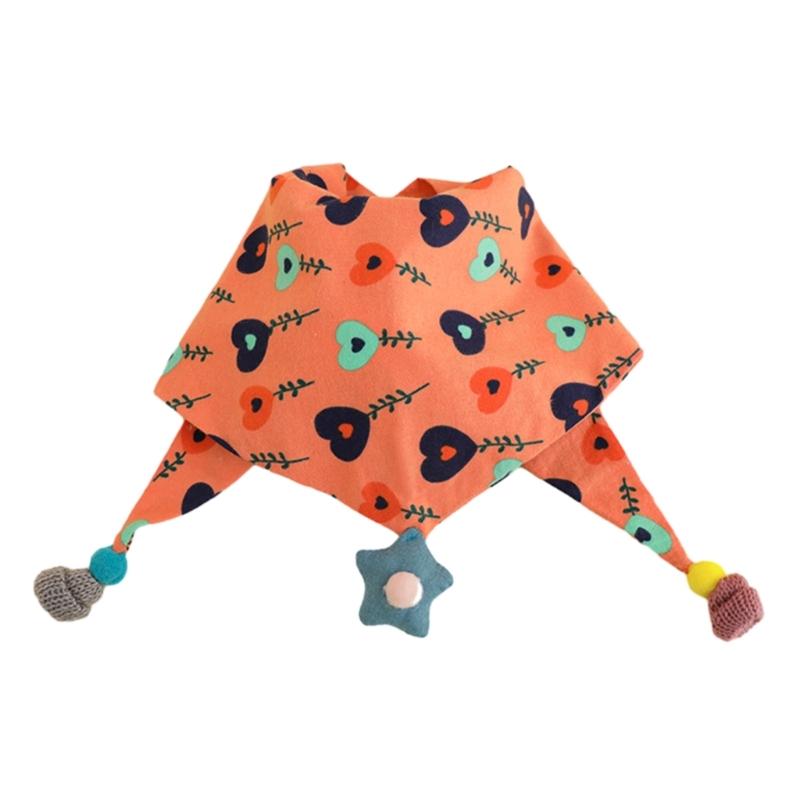 Cute Children Scarf Versatile & Warm Shawl Cotton Baby Neck Towel Multi Functional Scarf Lightweight for Boys & Girls