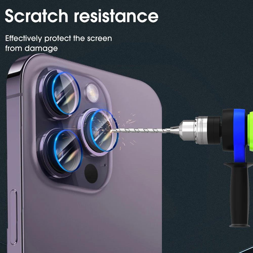 Rear Camera Lens Glass Cover For iPhone 16 16Plus 16Pro MAX Ultra Thin Clear Back Lens Tempered Glass Protective Films 4