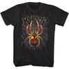 Kiss Spider Men's T Shirt Web Rock Band NYC Album Concert Tour Gene Simmons