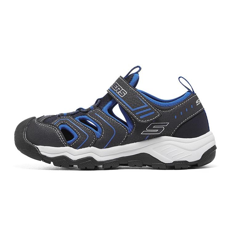 (GS) Skechers Solar Quest Navy Black Kids 407030L-NVBL EU 27.5