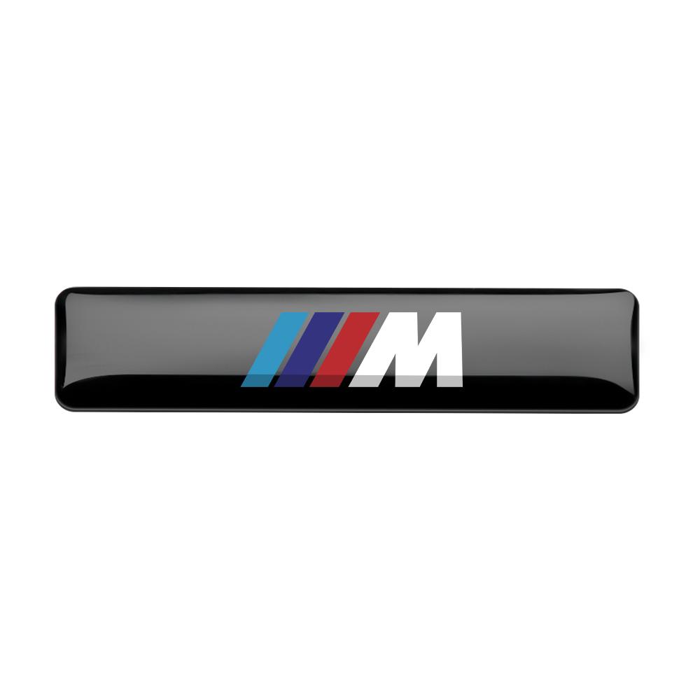 10pcs Car Body Interior Exterior Decoration Decal 3D Epoxy M3 M4 M5 Power Alpina Logo Stickers Accessories For BMW M Performance