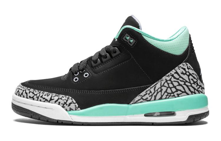 Jordan 3 Retro Bleached Turquoise Mint GS 441140-045 36.5