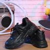 Breathable Chunky Sneakers Trendy Platform Shoes Women Fashion Casual Sports Shoes Men's Outdoor Walking Shoes Thick Sole