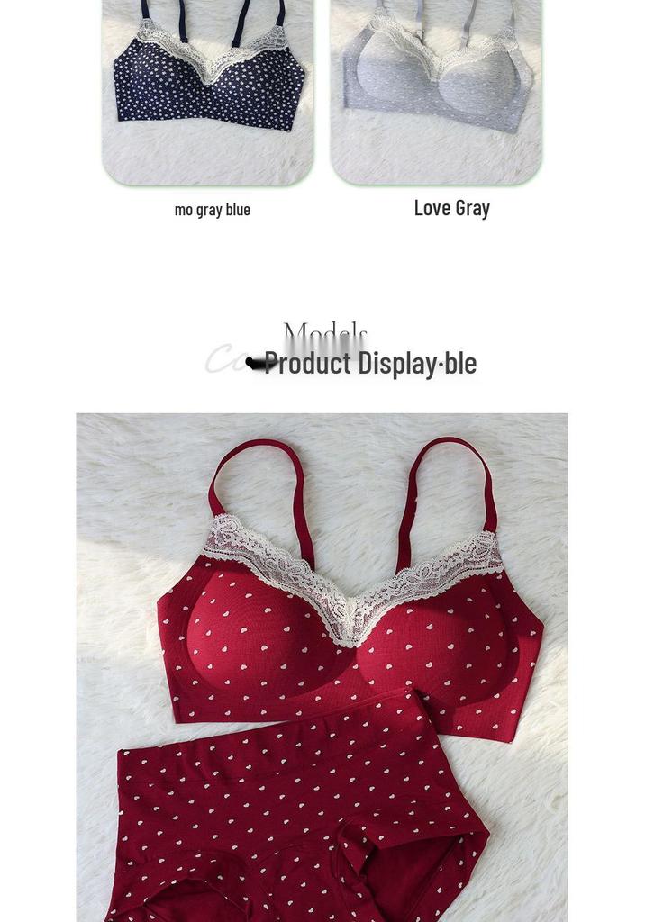 Sweet Girl Seamless Floral Push-up Bra for Small Busts - Enhances Size, Reduces Side-Boobs, Wireless Comfort