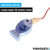 FISHTASTIX Magnetic Fishing Game Wooden Children Montessori Fishing Rod Fish Set