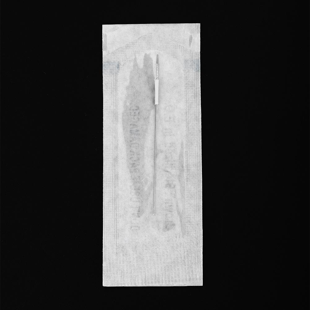 50Pcs Disposable Fog Eyebrow Permanent Eyeliner Lip Tattoo Microblading Needle Needle Cap 3RL