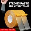 Super Spurloser Teppichkleber Doppelseitiges Stoffband mit Starker Fixierung Hohe Viskosität Für Wasserdichtes Durchscheinendes Netz
