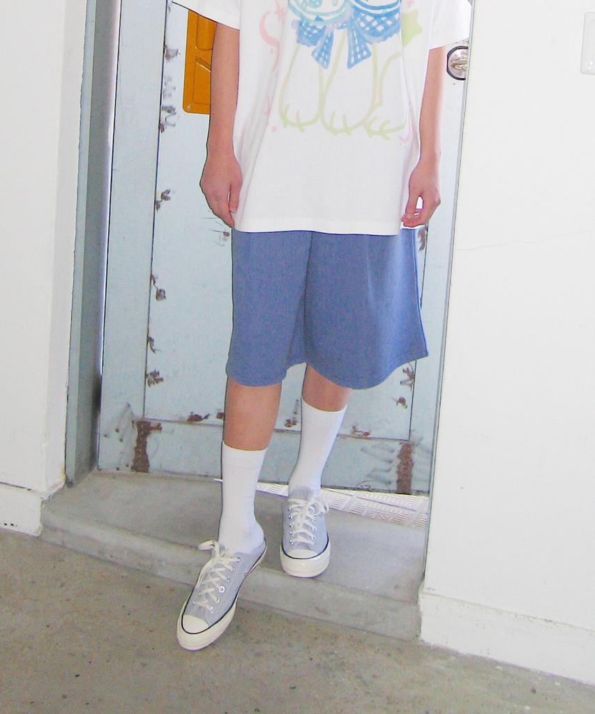 NICEGHOSTCLUB Bermuda Sweat Shorts_Blue(Ng2Gmupa01A)