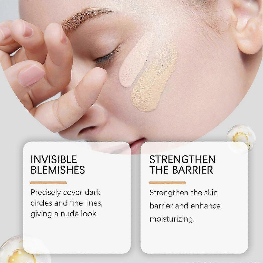 Hydrating Natural Finish Eye Concealer - Hides Dark Circles & Fine Lines, Strengthens Skin Barrier, 5g, Easy Application for Flawless, Radiant Look