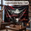 Coperta Cosmica a Tema Spaziale con Nome Personalizzato Testo Coperta Personalizzata Morbida Accogliente per Casa Divano Letto
