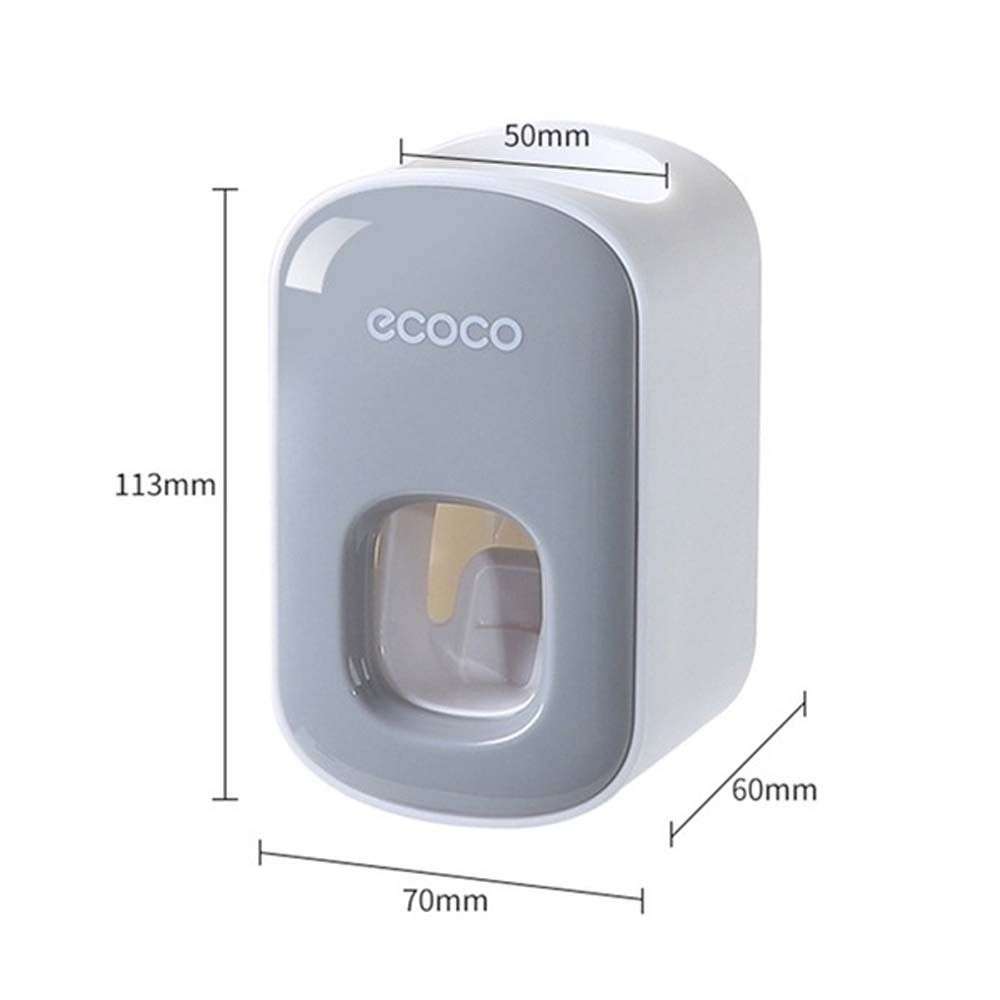 Wall Mount Presser Toothbrush Holder Toothpaste Squeezer Bathroom Accessories Toothpaste Dispenser