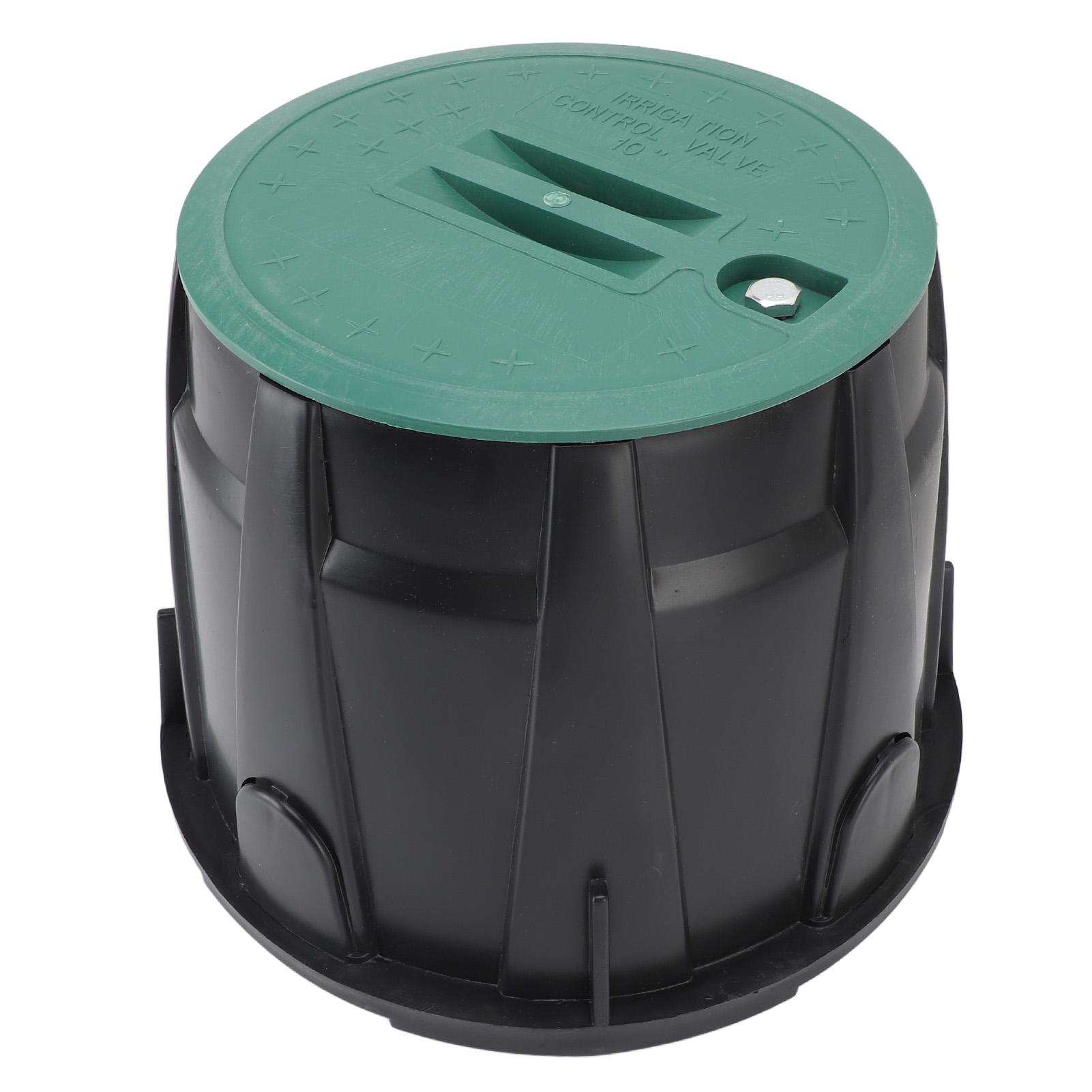 

10-дюймовый клапанный бокс из полиэтилена, с надписью LCV, защитный подземный клапанный бокс для полива газона и ландшафта