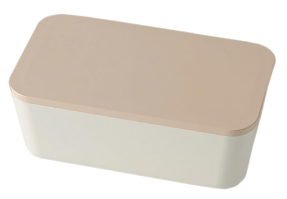 

Takenaka Bento Box SUKITTO Skit 1 Tier Lunch Made in Japan Ivory 750ml T-36393