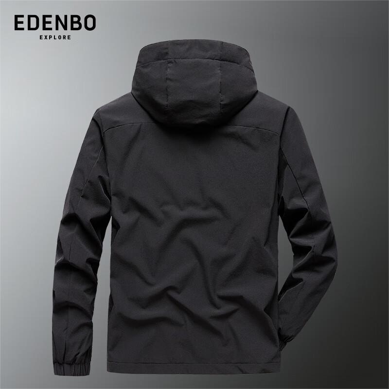 Aidenberg Men's Hooded Casual Jacket