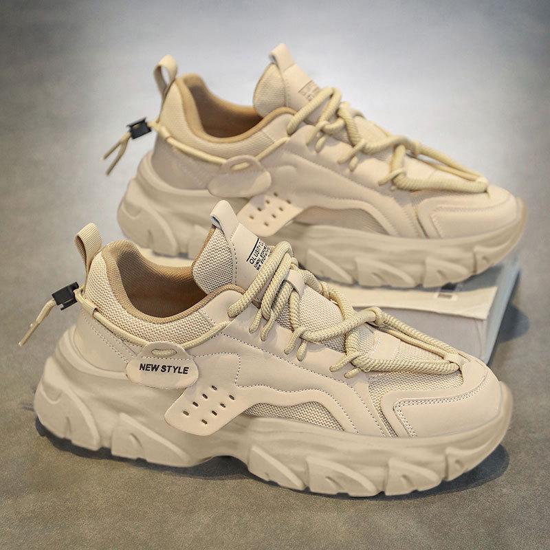 Large Size Men's Shoes Fashion New Dad Shoes Men's Mesh Running Shoes Sports Shoes Casual Shoes