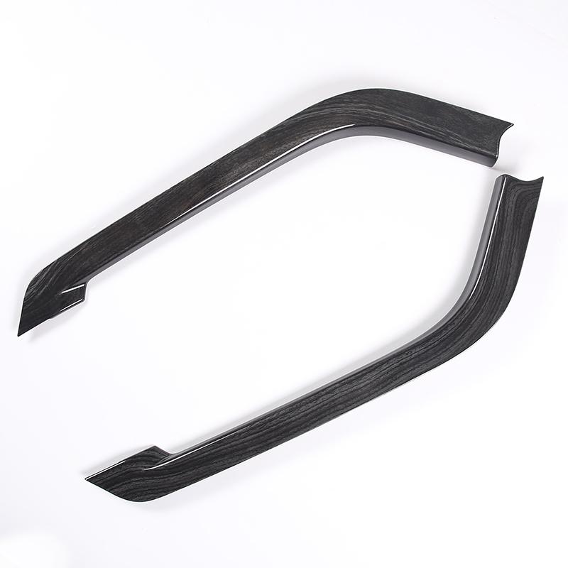 

For Land Rover Range Rover Sport 2014-2025 ABS Carbon fiber/Matte black Center Control Side Trim Strip Sticker Car Accessories For 2018-2022