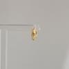 14K Gold-Filled Silver Small Roller One-Touch Earrings