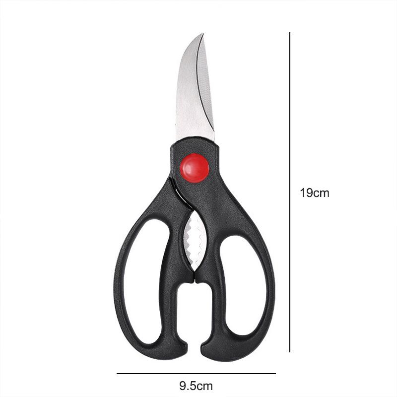 

Ножницы из нержавеющей стали, кухонные бытовые ножницы для костей, куриные крылышки, измельчитель для рыбы, открывалка для бутылок, зажим, орех, кухонные инструменты