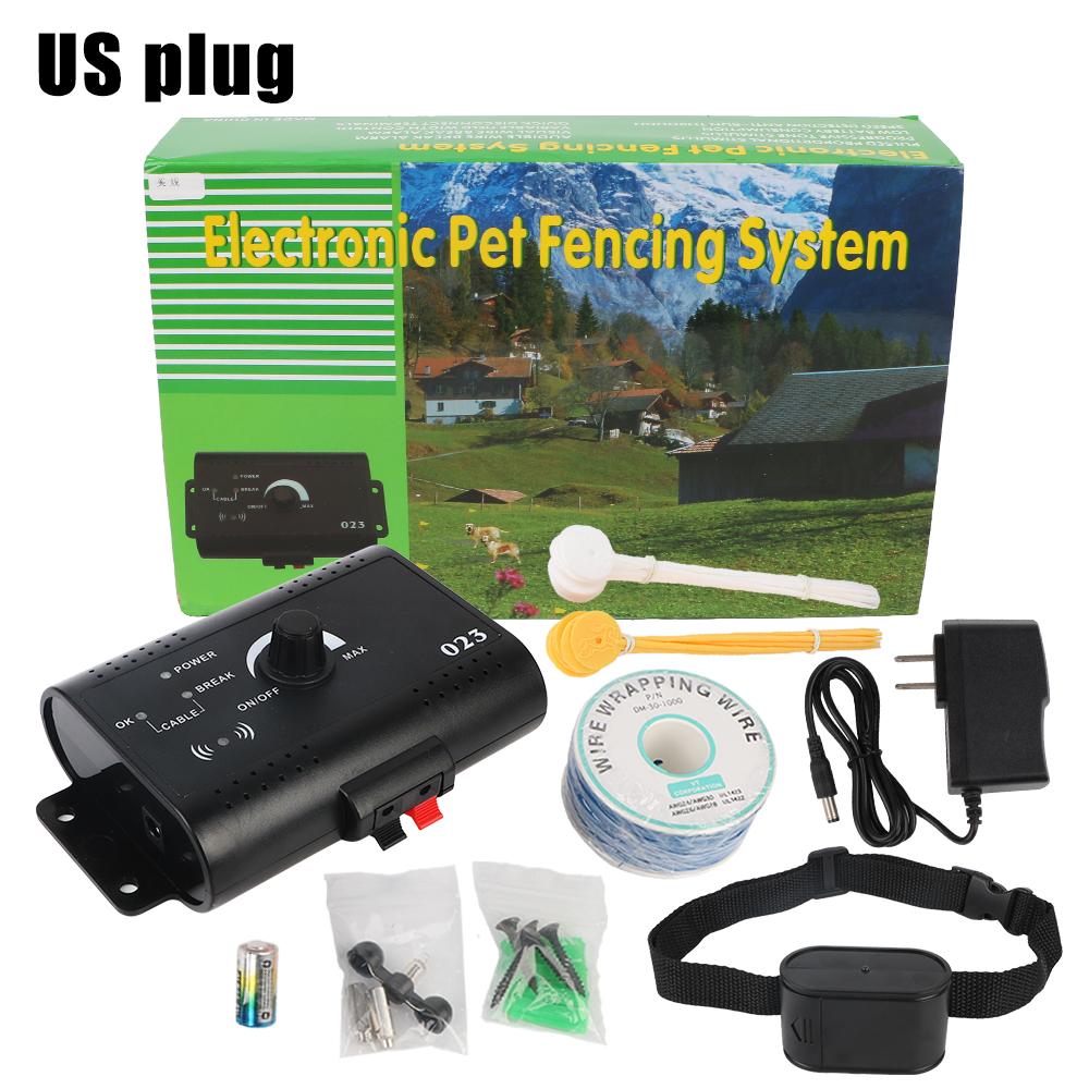 Electronic Pet Fence System Containment Electric Dog Fence Dog Training Collar Pet Accessories Sound Shocked Collar Waterproof