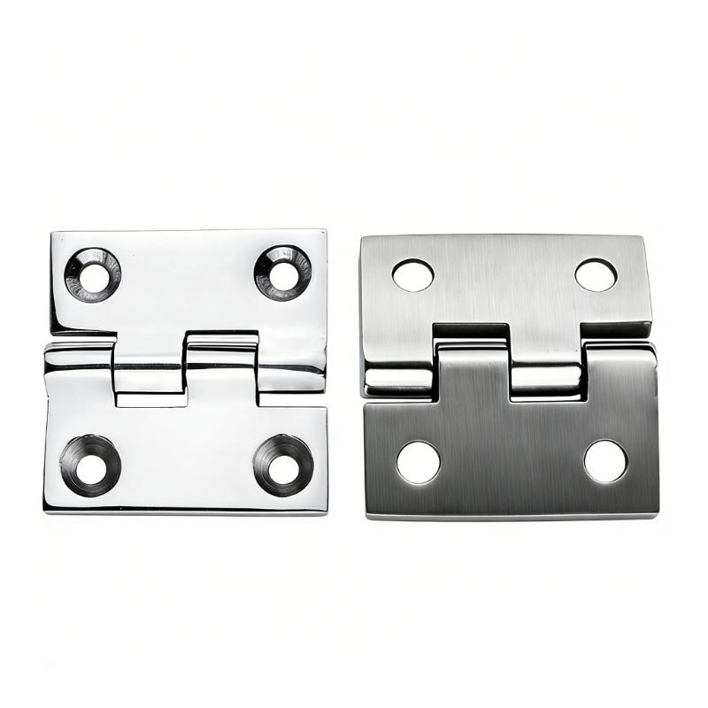 2pcs Stainless Steel Vessel Hinges Reinforced Structure Ideal For Harsh Marine Conditions Boat Marine Square Hinges