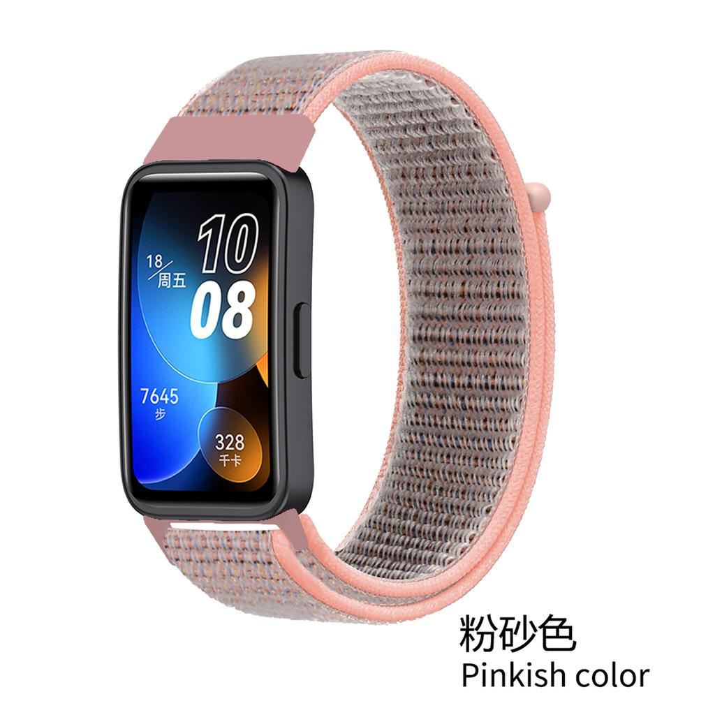 Nylon solo loop strap for Huawei Band 10 9 8 7 bracelet wristband replacement belt accessories Huawei band 10 breathable Correa
