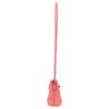 Longchamp Le Roseau Essential 17 Solid Color Bamboo Buckle Leather Mini Shoulder Crossbody Bag Women bags Pomegranate-Syrup 10207968P76