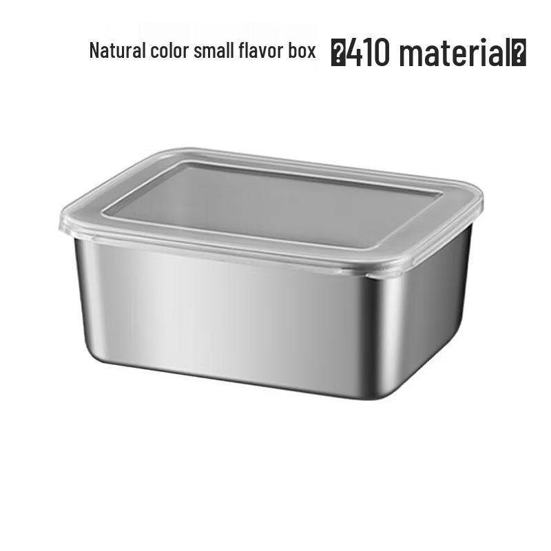 Stainless Steel Food Storage Box Set Small (Set of 3)