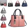 2023 Stylish Color Block Handbag Large Capacity Casual Shoulder Bag Cross-border Trendy Pu