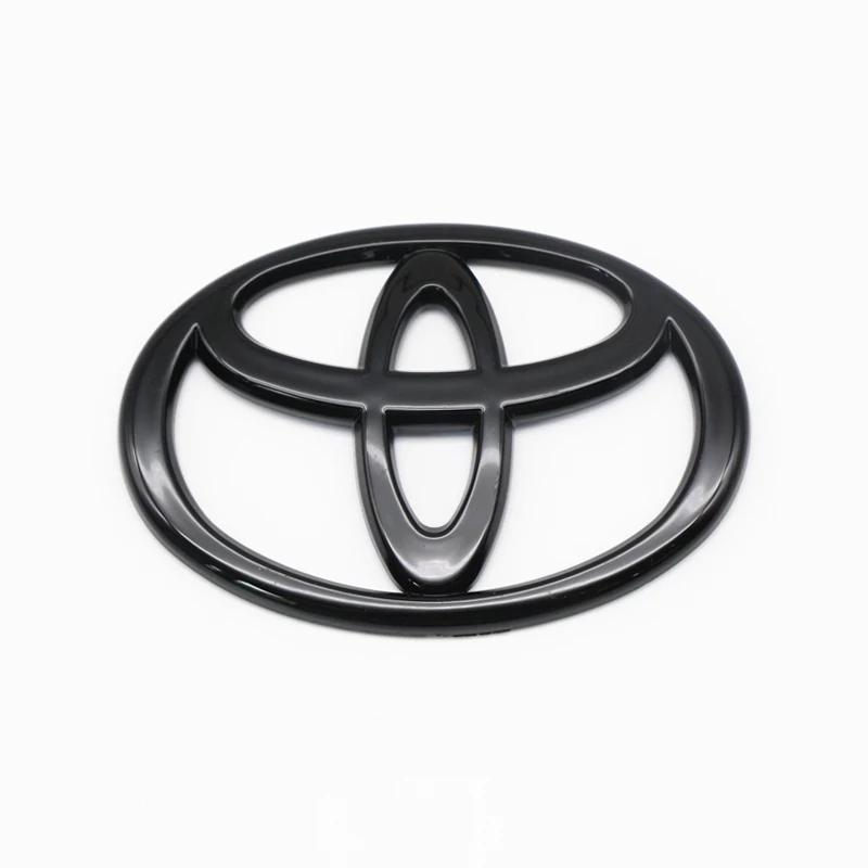 

2026 Hot For Toyota Hub Caps Toyota Front And Rear Logo Badge Logo Stickers For Toyota RAV4 Camry Corolla Ralink Yaris Ruizhi Hi 100mmX70mm