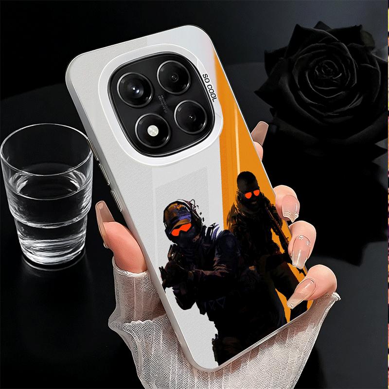 Counter Strike Cs Go Soft Phone Case for Xiaomi Redmi Note 13 14 15 Pro Plus 12S 12 11S 11 11T 10S 10 Shockproof Cover Back Shel