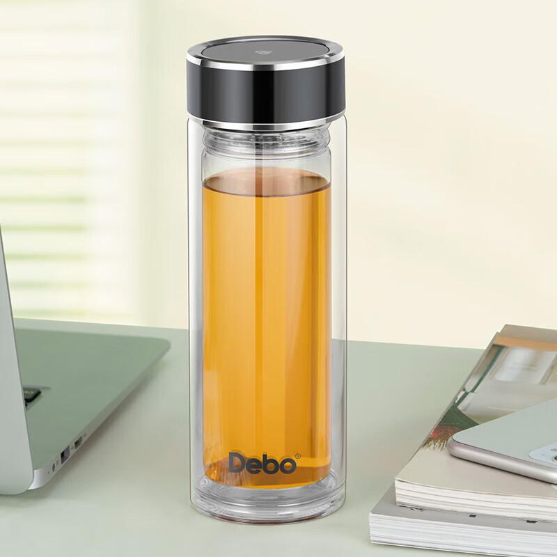 Debo Double-Layer Glass Tea Cup