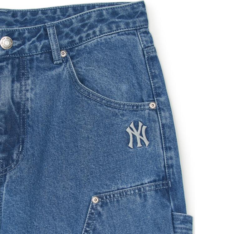 New MLB New York Yankees Jeans Men's Indigo 3LDPB0251-50INS